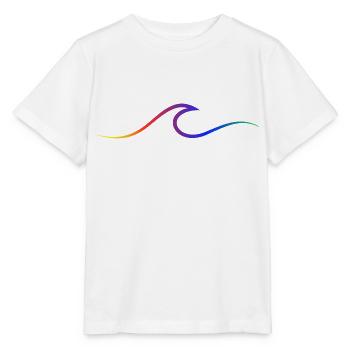 Vague vague Surf Eau Rat Surfer - T-shirt bio MINI CREATOR Stanley/Stella Enfant - blanc - Devant - Maike (125cm)