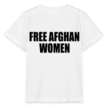 Free afghan women - Stanley/Stella Kinder T-Shirt MINI CREATOR  - Weiß - Vorne - Maike (125cm)