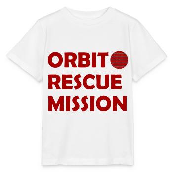 Die Weltall Rettungs Mission - Stanley/Stella Kinder T-Shirt MINI CREATOR  - Weiß - Vorne - Maike (125cm)