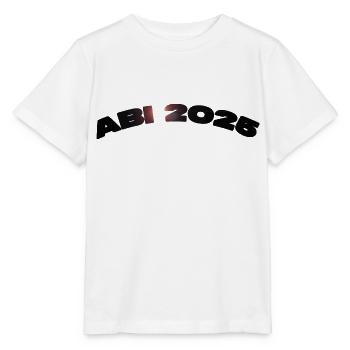 ABI 2025 – Wir lassen’s krachen! 🎉 - Stanley/Stella Kinder T-Shirt MINI CREATOR  - Weiß - Vorne - Maike (125cm)
