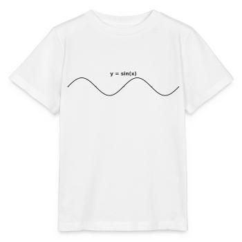 sinus graph design - Stanley/Stella Kinder T-Shirt MINI CREATOR  - Weiß - Vorne - Maike (125cm)