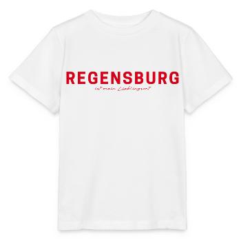 T-shirt de Ratisbonne – parfait pour les fans - T-shirt bio MINI CREATOR Stanley/Stella Enfant - blanc - Devant - Maike (125cm)