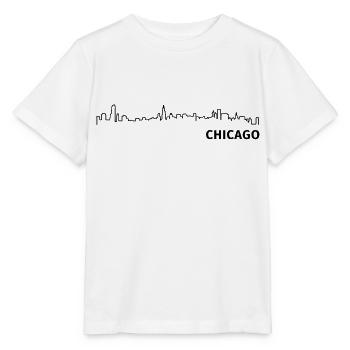 Chicago - Stanley/Stella Kinder T-Shirt MINI CREATOR  - Weiß - Vorne - Maike (125cm)