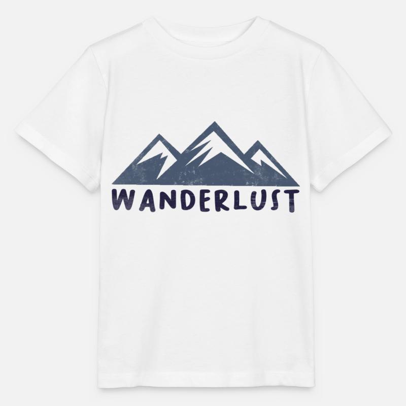 Wandern - Stanley/Stella Kinder T-Shirt MINI CREATOR - Weiß