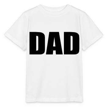 Dad - T-shirt bio MINI CREATOR Stanley/Stella Enfant - blanc - Devant - Maike (125cm)