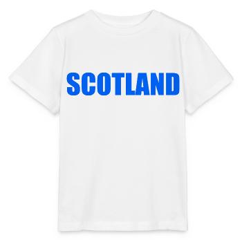 Schottland flagge - Stanley/Stella Kinder T-Shirt MINI CREATOR  - Weiß - Vorne - Maike (125cm)