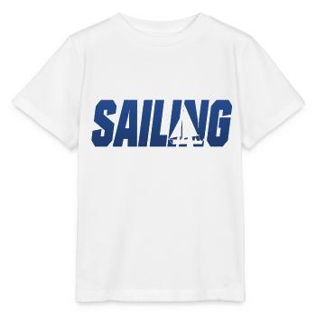 Segeln Boot Segler Segelsport - Stanley/Stella Kinder T-Shirt MINI CREATOR  - Weiß - Vorne - Maike (125cm)