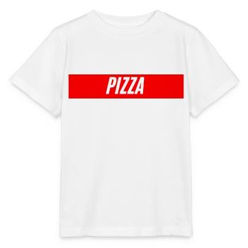 Pizza, your favorite food from Italy - Stanley/Stella MINI CREATOR Kids’ T-Shirt - white - Front - Maike (125cm)
