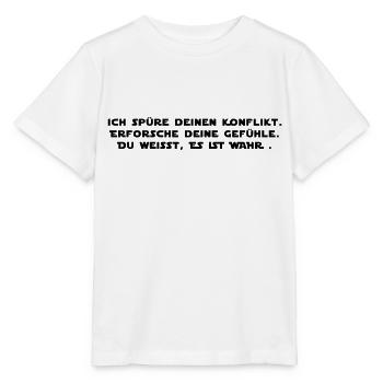 Star Wars: Konflikt - Stanley/Stella Kinder T-Shirt MINI CREATOR  - Weiß - Vorne - Maike (125cm)