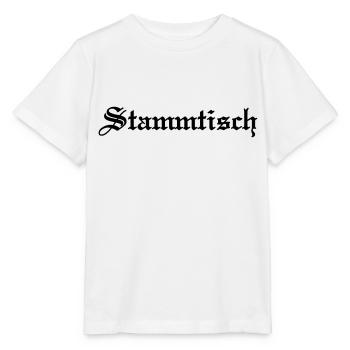 Stammtisch - Kicker shirt - T-shirt bio MINI CREATOR Stanley/Stella Enfant - blanc - Devant - Maike (125cm)