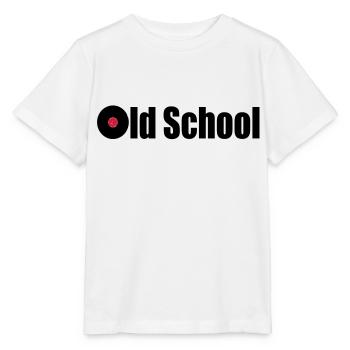 old school - Stanley/Stella Kinder T-Shirt MINI CREATOR  - Weiß - Vorne - Maike (125cm)