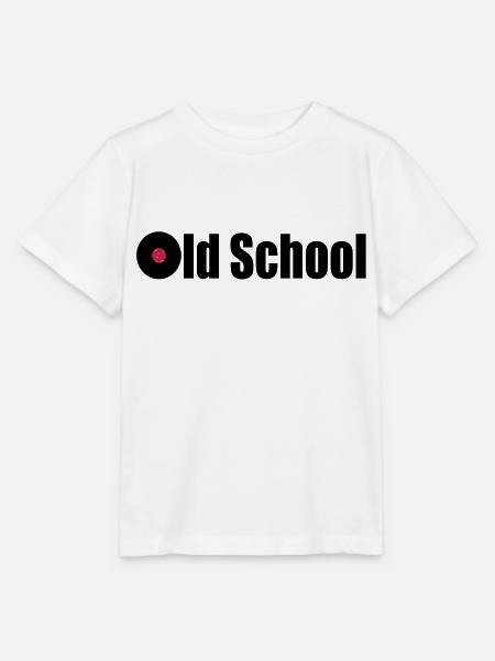 old school - Stanley/Stella Kinder T-Shirt MINI CREATOR  - Weiß