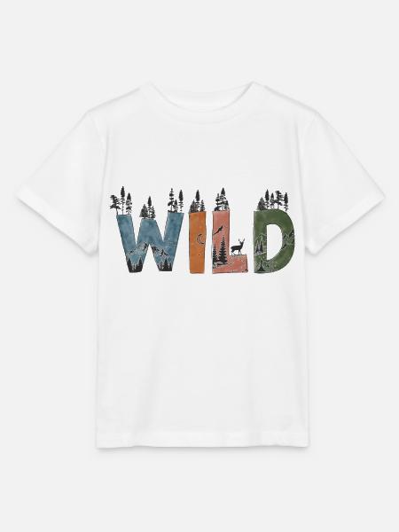Wilde Natur - Stanley/Stella Kinder T-Shirt MINI CREATOR - Weiß