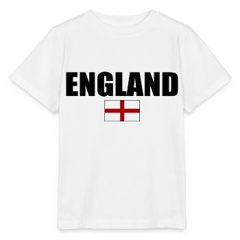 angleterre - T-shirt bio MINI CREATOR Stanley/Stella Enfant - blanc - Devant - Maike (125cm)
