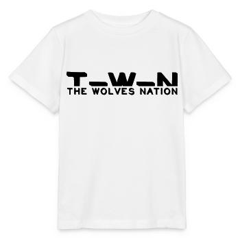 The Wolves Nation - T-shirt bio MINI CREATOR Stanley/Stella Enfant - blanc - Devant - Maike (125cm)
