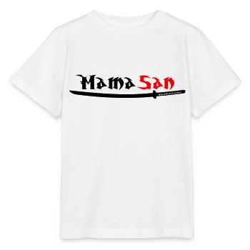 Mama San - Stanley/Stella Kinder T-Shirt MINI CREATOR  - Weiß - Vorne - Maike (125cm)