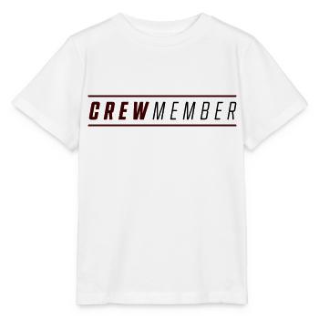 membre d’équipage - T-shirt bio MINI CREATOR Stanley/Stella Enfant - blanc - Devant - Maike (125cm)