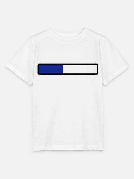 loading laden computer warten - Stanley/Stella Kinder T-Shirt MINI CREATOR  - Weiß