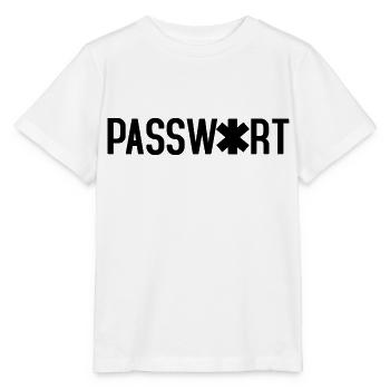 Passwort - Stanley/Stella Kinder T-Shirt MINI CREATOR  - Weiß - Vorne - Maike (125cm)
