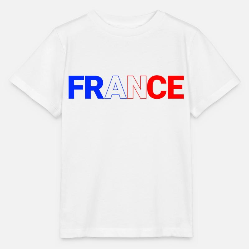 FRANCE - T-shirt bio MINI CREATOR Stanley/Stella Enfant - blanc
