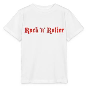 Rock n Roller Distressed - Stanley/Stella MINI CREATOR Kids’ T-Shirt - white - Front - Maike (125cm)