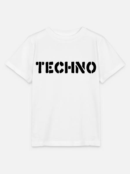 Techno__V001 - Stanley/Stella Kinder T-Shirt MINI CREATOR - Weiß