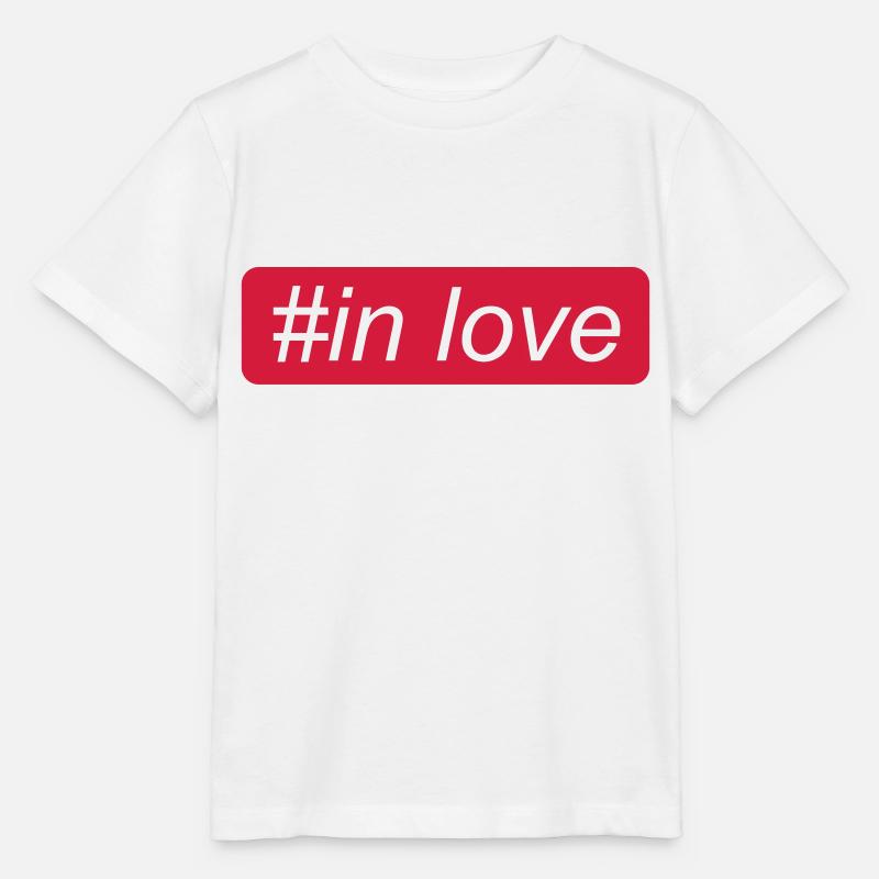 amoureux - T-shirt bio MINI CREATOR Stanley/Stella Enfant - blanc