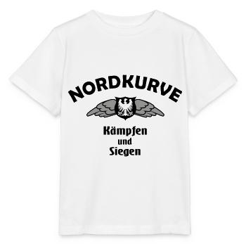 Ultras aus der Nordkurve - Stanley/Stella Kinder T-Shirt MINI CREATOR  - Weiß - Vorne - Maike (125cm)