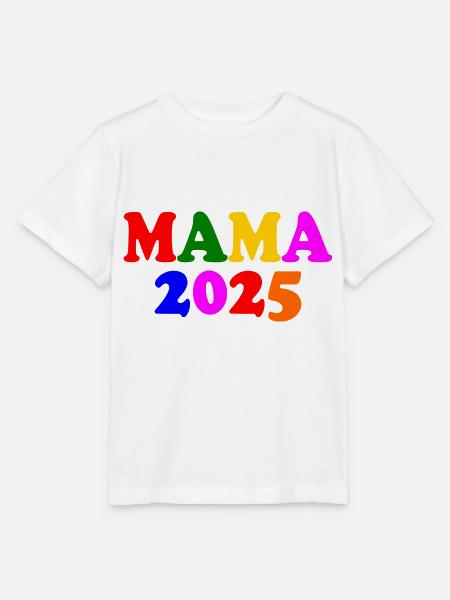 Mama 2025 - Stanley/Stella Kinder T-Shirt MINI CREATOR - Weiß