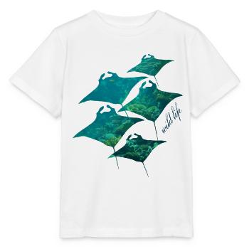 Ray Wildlife - T-shirt bio MINI CREATOR Stanley/Stella Enfant - blanc - Devant - Maike (125cm)