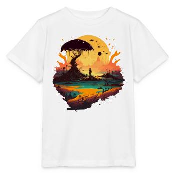 Fremde Gesellschaft - Stanley/Stella Kinder T-Shirt MINI CREATOR  - Weiß - Vorne - Maike (125cm)