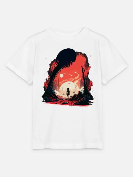 Humanoide Aliens - Stanley/Stella Kinder T-Shirt MINI CREATOR  - Weiß