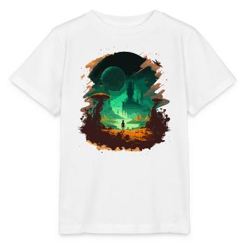 Raum - Stanley/Stella Kinder T-Shirt MINI CREATOR  - Weiß - Vorne - Maike (125cm)