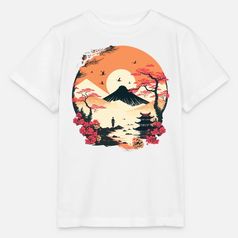 Japonais - T-shirt bio MINI CREATOR Stanley/Stella Enfant - blanc
