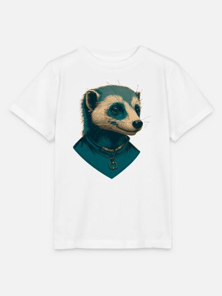 Frettchen-Liebe - Stanley/Stella Kinder T-Shirt MINI CREATOR - Weiß