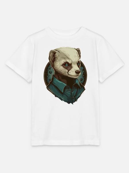 Ferrent im Hemd - Stanley/Stella Kinder T-Shirt MINI CREATOR  - Weiß