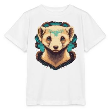 Frettchenbesitzer - Stanley/Stella Kinder T-Shirt MINI CREATOR  - Weiß - Vorne - Maike (125cm)