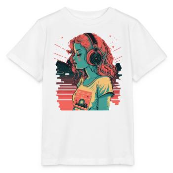 Waifu - T-shirt bio MINI CREATOR Stanley/Stella Enfant - blanc - Devant - Maike (125cm)
