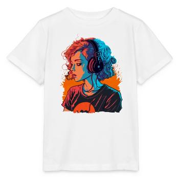 Süßes Mädchen - Stanley/Stella Kinder T-Shirt MINI CREATOR  - Weiß - Vorne - Maike (125cm)
