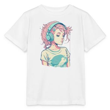E-Girl - Stanley/Stella Kinder T-Shirt MINI CREATOR  - Weiß - Vorne - Maike (125cm)
