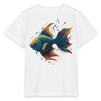 Bar - T-shirt bio MINI CREATOR Stanley/Stella Enfant - blanc - Devant - Maike (125cm)