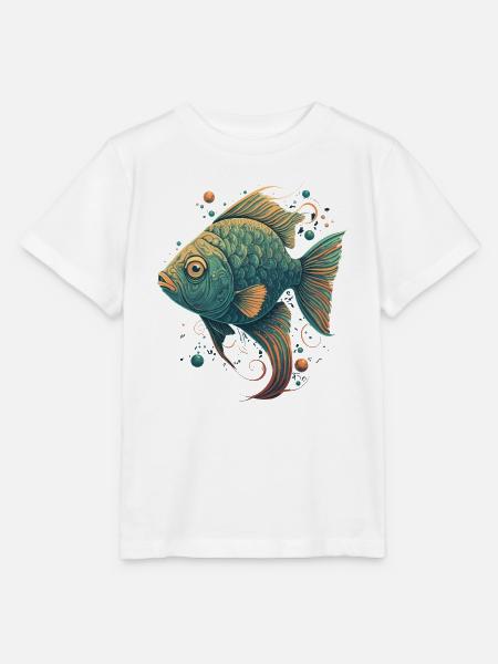 Angelsport - Stanley/Stella Kinder T-Shirt MINI CREATOR - Weiß