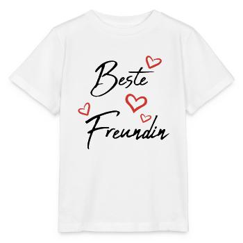 Beste Freundin - Stanley/Stella Kinder T-Shirt MINI CREATOR  - Weiß - Vorne - Maike (125cm)
