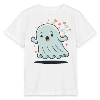 Shocked Ghost - Stanley/Stella MINI CREATOR Kids’ T-Shirt - white - Front - Maike (125cm)