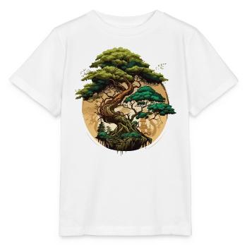 Bonsai Träume - Stanley/Stella Kinder T-Shirt MINI CREATOR  - Weiß - Vorne - Maike (125cm)