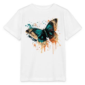 Butterfly Design - Stanley/Stella MINI CREATOR Kids’ T-Shirt - white - Front - Maike (125cm)