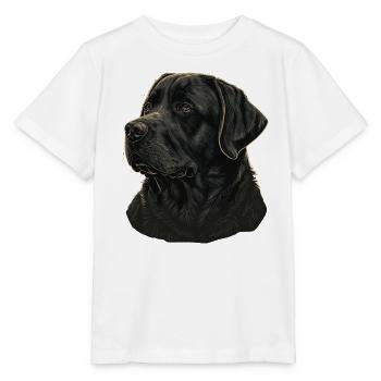Labrador Retriever robuste - T-shirt bio MINI CREATOR Stanley/Stella Enfant - blanc - Devant - Maike (125cm)