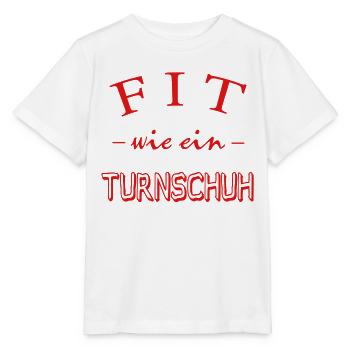 Fit wie ein Turnschuh - Stanley/Stella Kinder T-Shirt MINI CREATOR  - Weiß - Vorne - Maike (125cm)