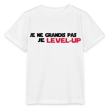 je ne grandis pas - T-shirt bio MINI CREATOR Stanley/Stella Enfant - blanc - Devant - Maike (125cm)