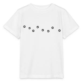 340826 3030624 bulletholes orig - Stanley/Stella MINI CREATOR Kids’ T-Shirt - white - Front - Maike (125cm)